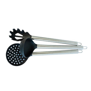 Set De Utensilios De Cocina Silicona 6 Piezas Negro Doral