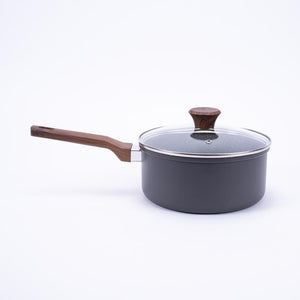 Set Batería De Cocina Alessandria Gris + Utensilios Doral 11 Piezas