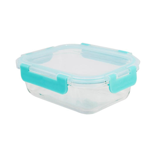 Hermético De Vidrio Borosilicato Fresh Lock Rectangular 640 Ml Doral