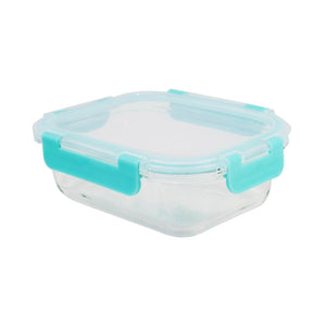 Hermético De Vidrio Borosilicato Fresh Lock Rectangular 640 Ml Doral