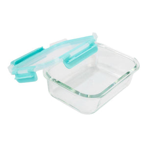 Hermético De Vidrio Borosilicato Fresh Lock Rectangular 640 Ml Doral