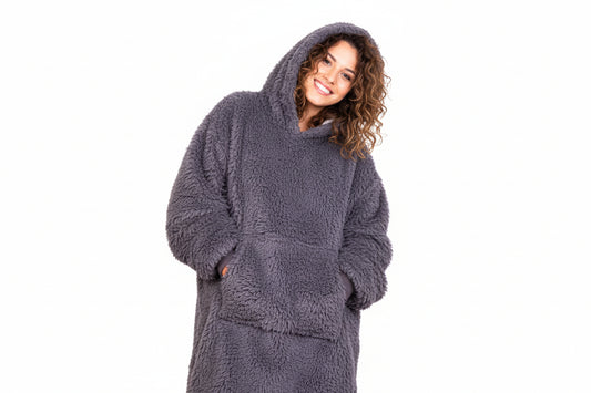 Hoodie Oversize Sherpa Doral.