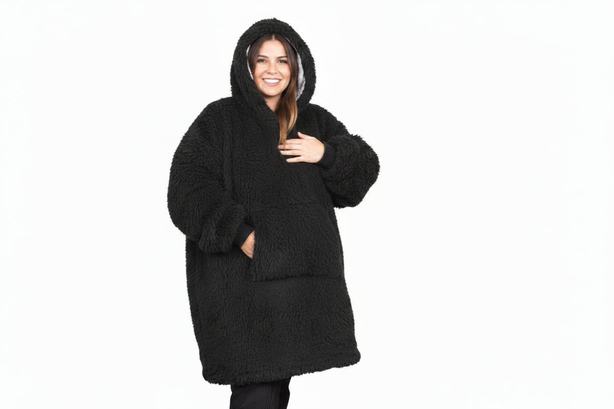 Hoodie Oversize Sherpa Doral | Tienda Copec