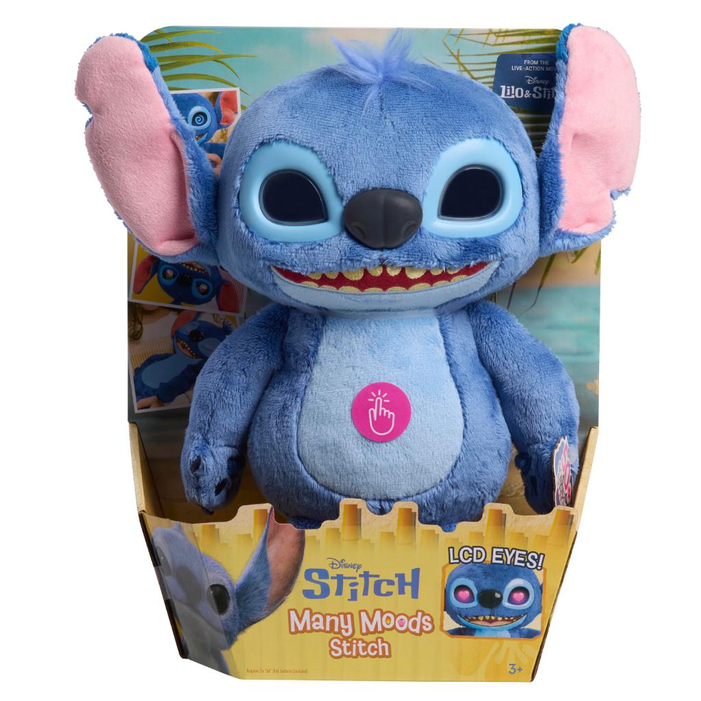 Stitch Peluche Con Mecanismo Y Movimiento De Ojos