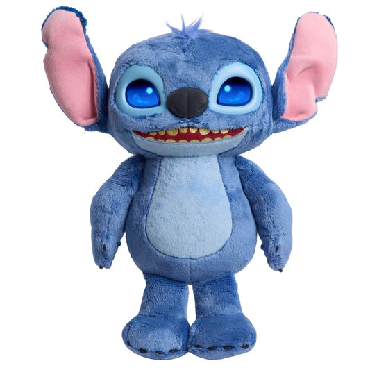 Stitch Peluche Con Mecanismo Y Movimiento De Ojos