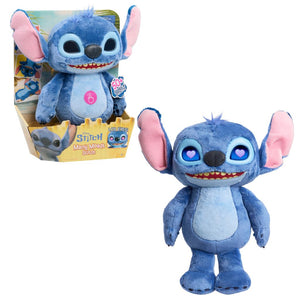 Stitch Peluche Con Mecanismo Y Movimiento De Ojos