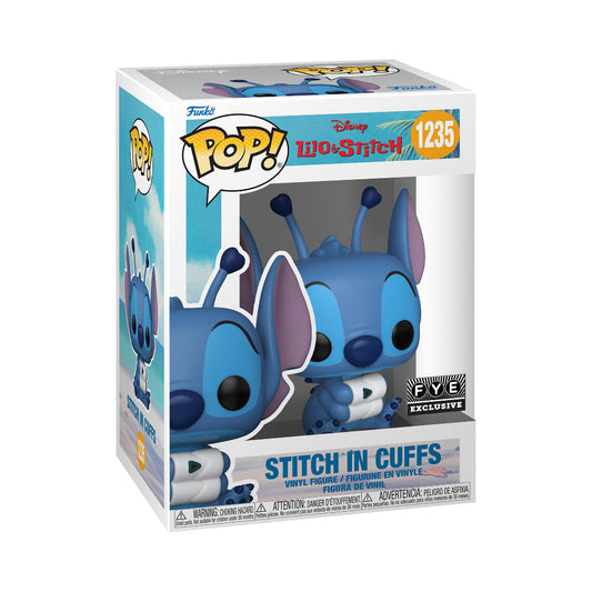 Combo 3 Funko Pop Stitch In Cuffs, Monster y Seated