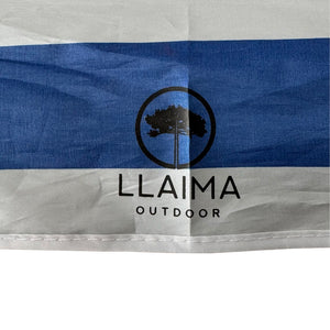 Quitasol UV 1,6m Llaima Azul/Blanco