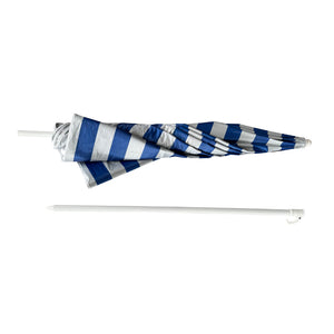 Quitasol UV 1,6m Llaima Azul/Blanco