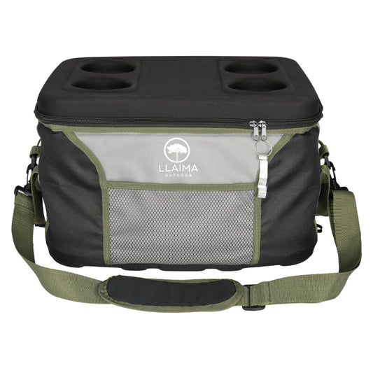 Bolso Cooler 25L Plegable con Tapa Dura 4 posavasos