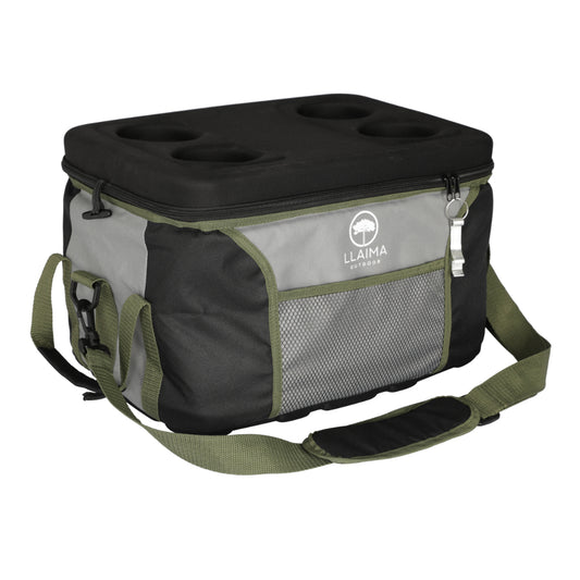 Bolso Cooler 25L Plegable con Tapa Dura 4 posavasos
