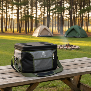 Bolso Cooler 25L Plegable con Tapa Dura 4 posavasos