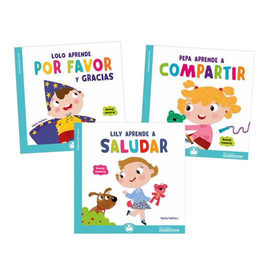 Pack 3 Libros "Aprende"
