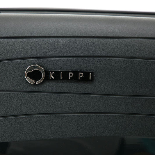 Maleta Kippi (L) Rígida Ultra Resistente y Expandible Wavy Negro