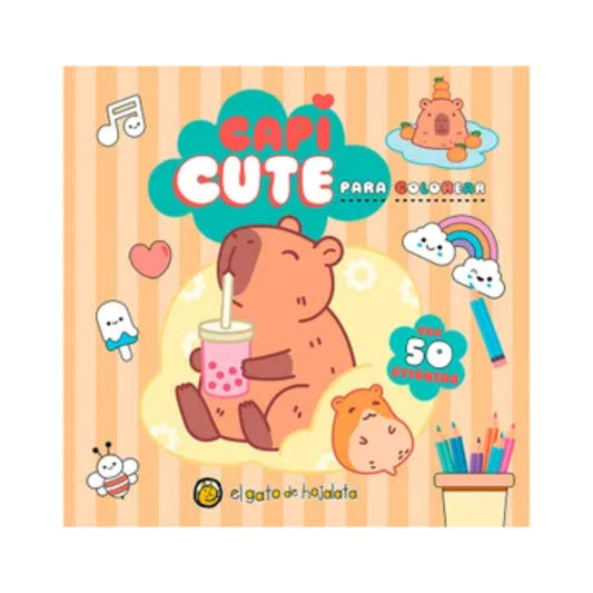 Capi Cute "Capi Para Colorear"