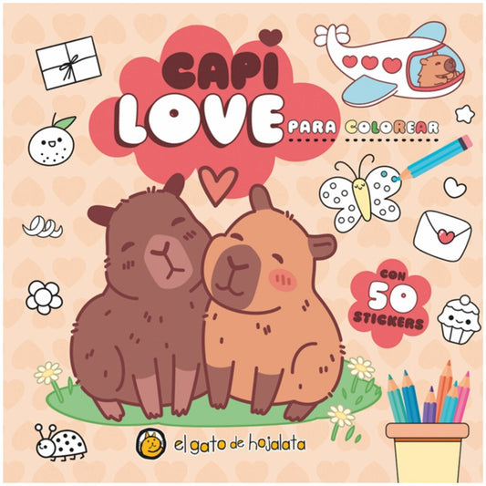 Capi Love "Capi Para Colorear"