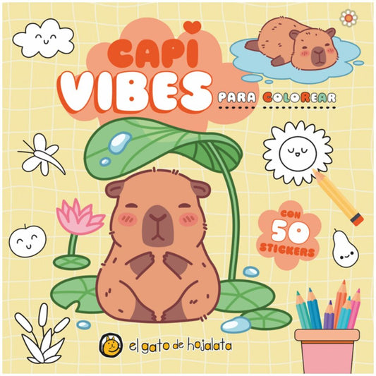 Capi Vibes "Capi Para Colorear"