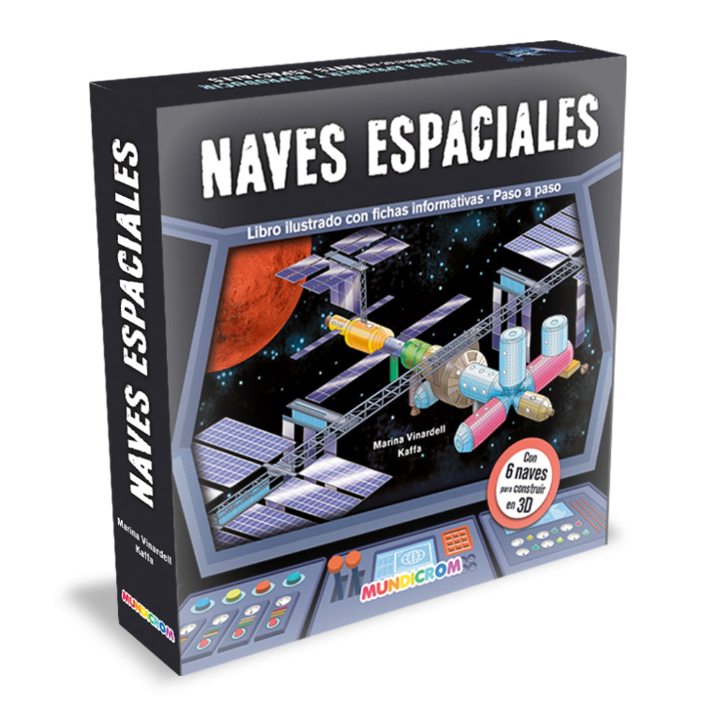Libro con fichas informativas - Naves Espaciales