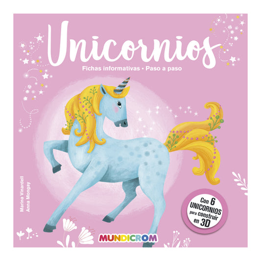 Libro con fichas informativas - Unicornios