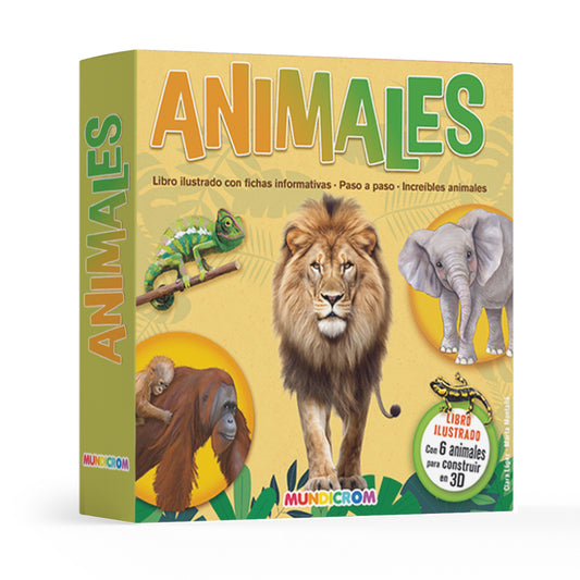 Libro con fichas informativas - Animales