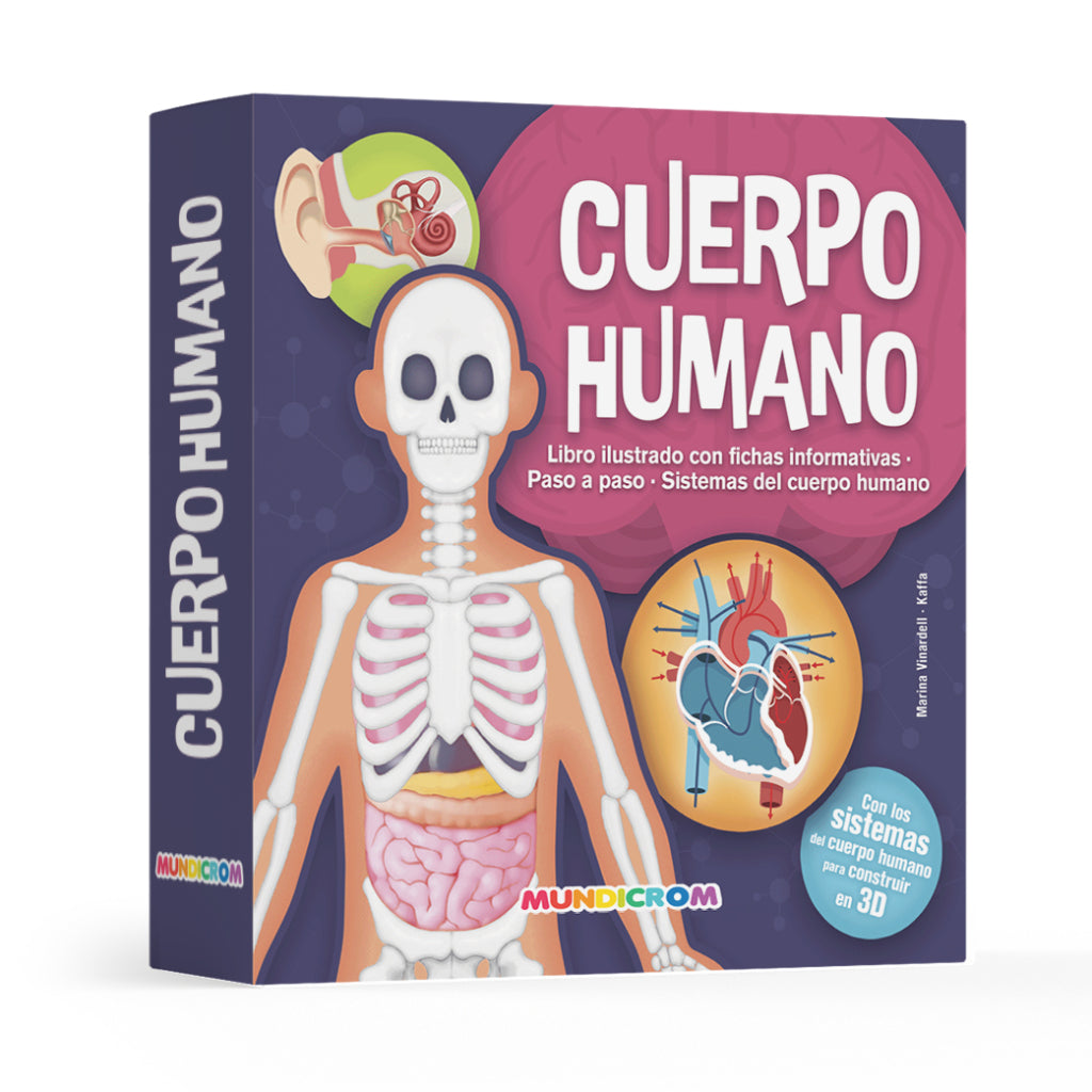Libro con fichas informativas - Cuerpo Humano