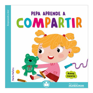 Combo Libros Infantiles Lily Aprende A Saludar, Pepa Aprende A Compartir y Lolo Aprende Por Favor y Gracias