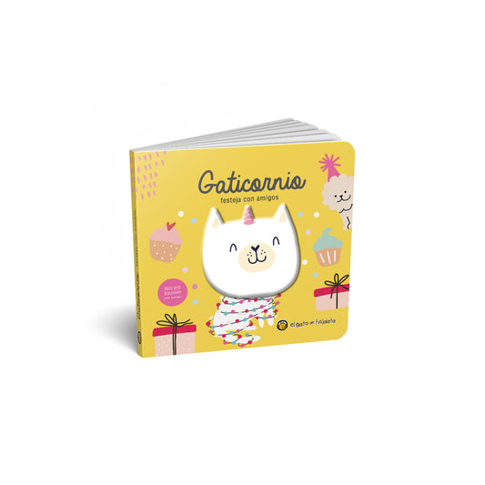 Gaticornio Festeja Con Amigos - Amigos Squishy