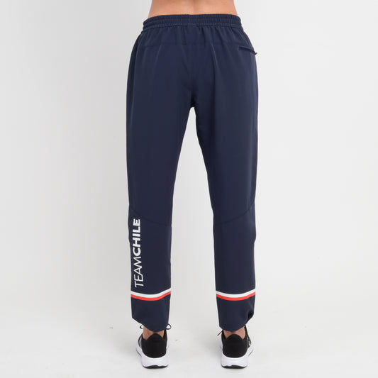 Pantalón Mujer New Balance Team Chile Presentación Azul Marino