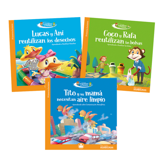 Pack 3 Libros "Medio Ambiente"