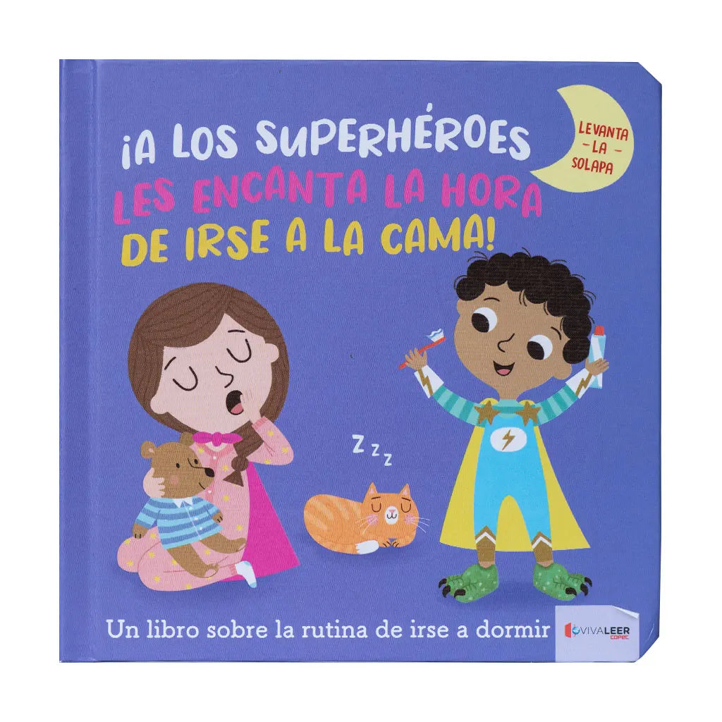 ¡A Los Superhéroes Les Encanta La Hora De Irse A La Cama!
