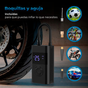 Compresor de aire y Power Bank AAC-101