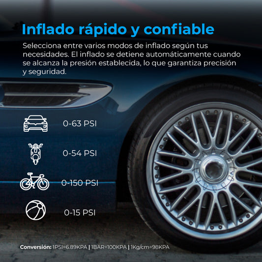 Compresor de aire portatil  AAC-301