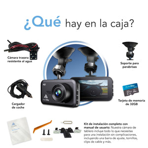Cámara de seguridad delantera y trasera ADC 101