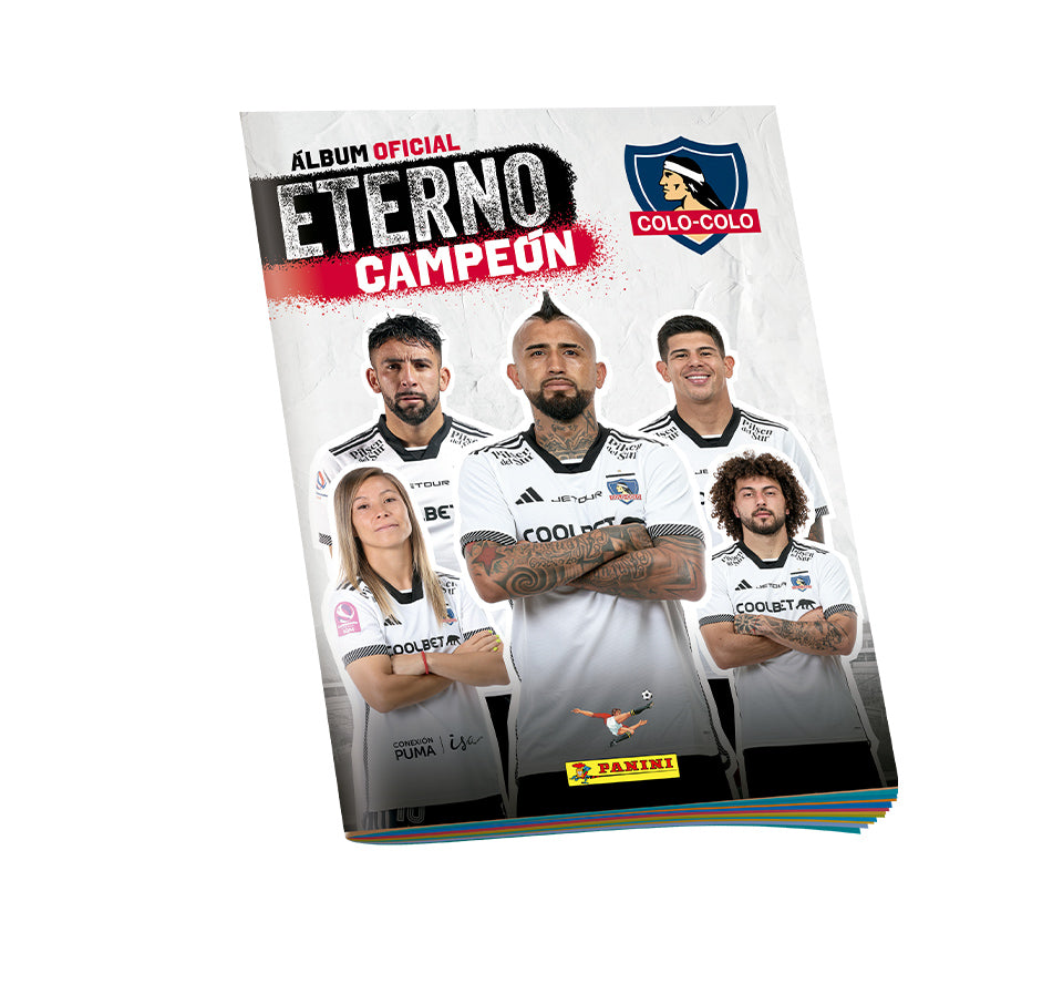 Pack 1 Album + 5 Sobres Colo Colo Team 2024