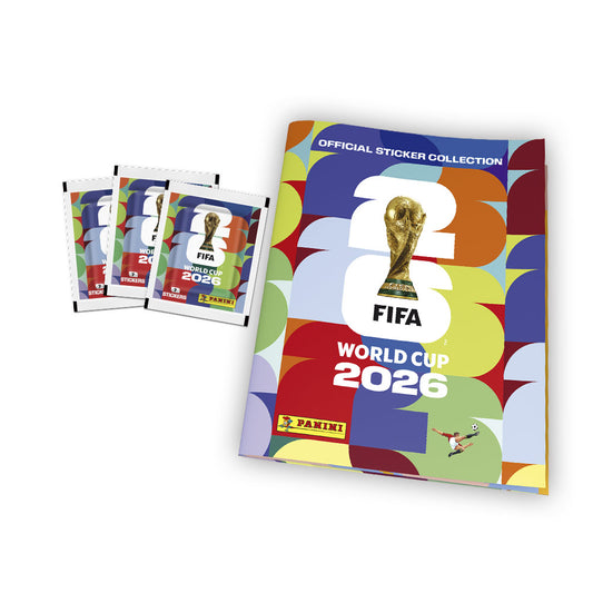PREVENTA 1 Album Mundial Futbol 2026 Tapa Blanda + 23 Sobres