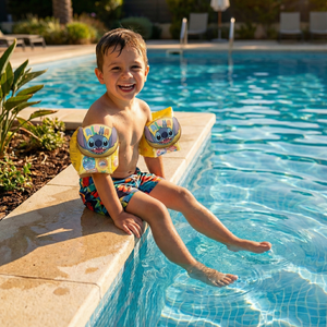 Alitas Flotadoras Niños 3D Stitch