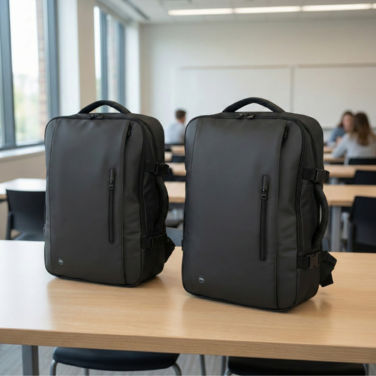 Combo 2 Mochilas de Viaje Viral XL 40L  Llaima Color Negro