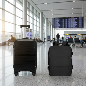 Combo Maleta de Cabina y Mochila Viaje Viral Cabina 40L Black