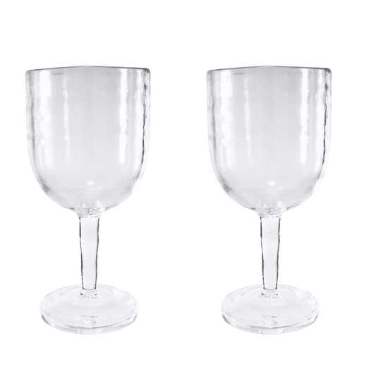 Set de 2 Copas Acrílicas para Vino 440ml
