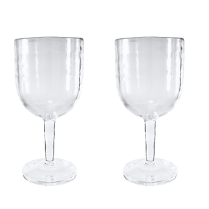 Combo 6 Copas Acrílicas para Vino 440 ml — 3 Sets de 2 Unidades