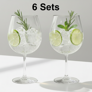 Combo 12 Copas Acrílicas Gin 660 ml — 6 Sets de 2 Unidades