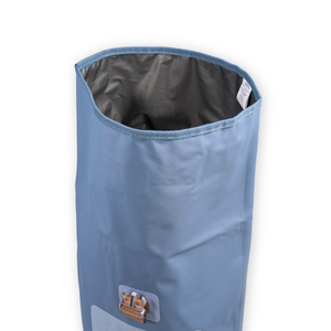 Mochila Cooler Impermeable 15Lt Celeste