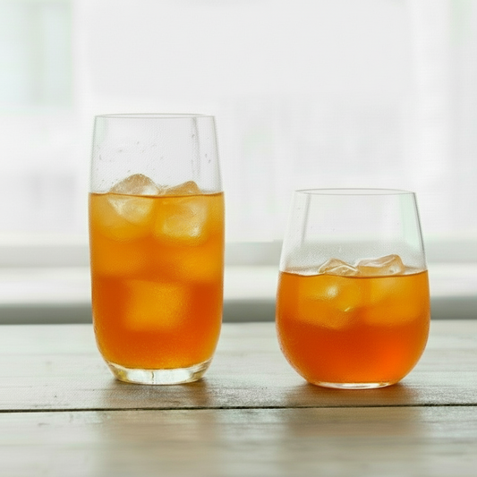 Combo 16 Vasos Hausmann: 8 Vasos Altos 500 ml y 8 Vasos Bajos 610 ml