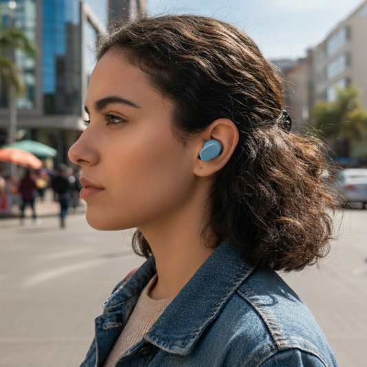 Audífonos Inalámbricos Bluetooth Azules B Sound