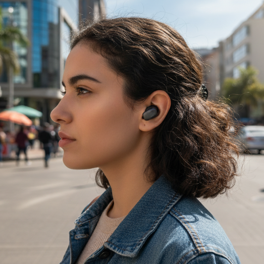 Audífonos Inalámbricos Bluetooth Negros B Sound
