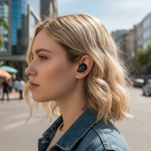 Audífonos Inalámbricos Bluetooth Negros B Sound PV26 Copec