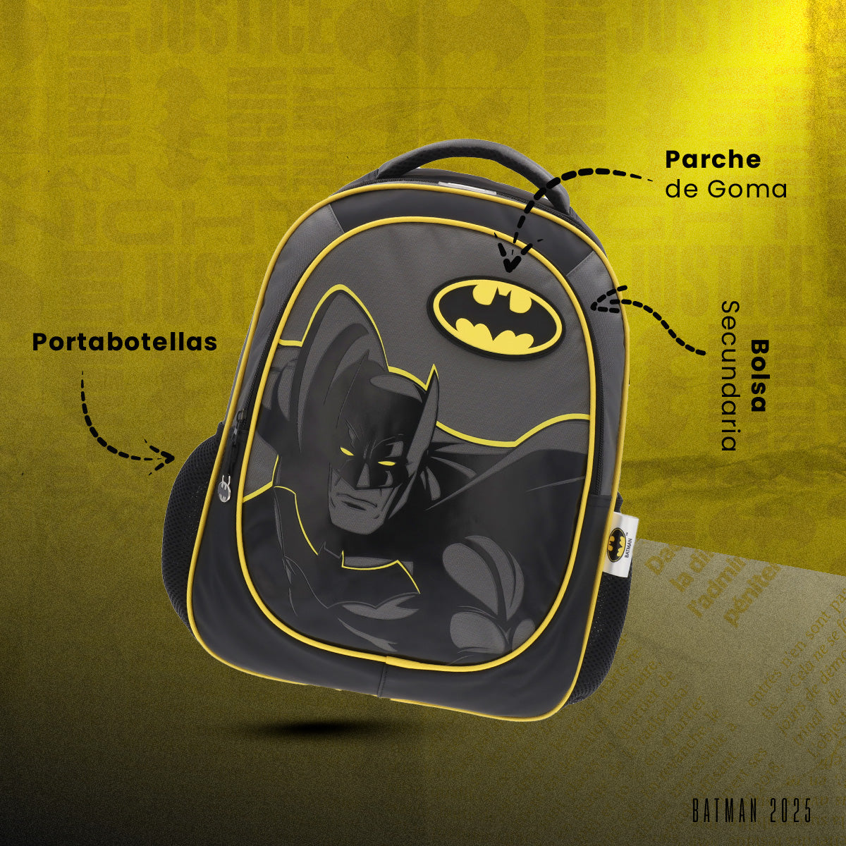 Mochila Batman Negra