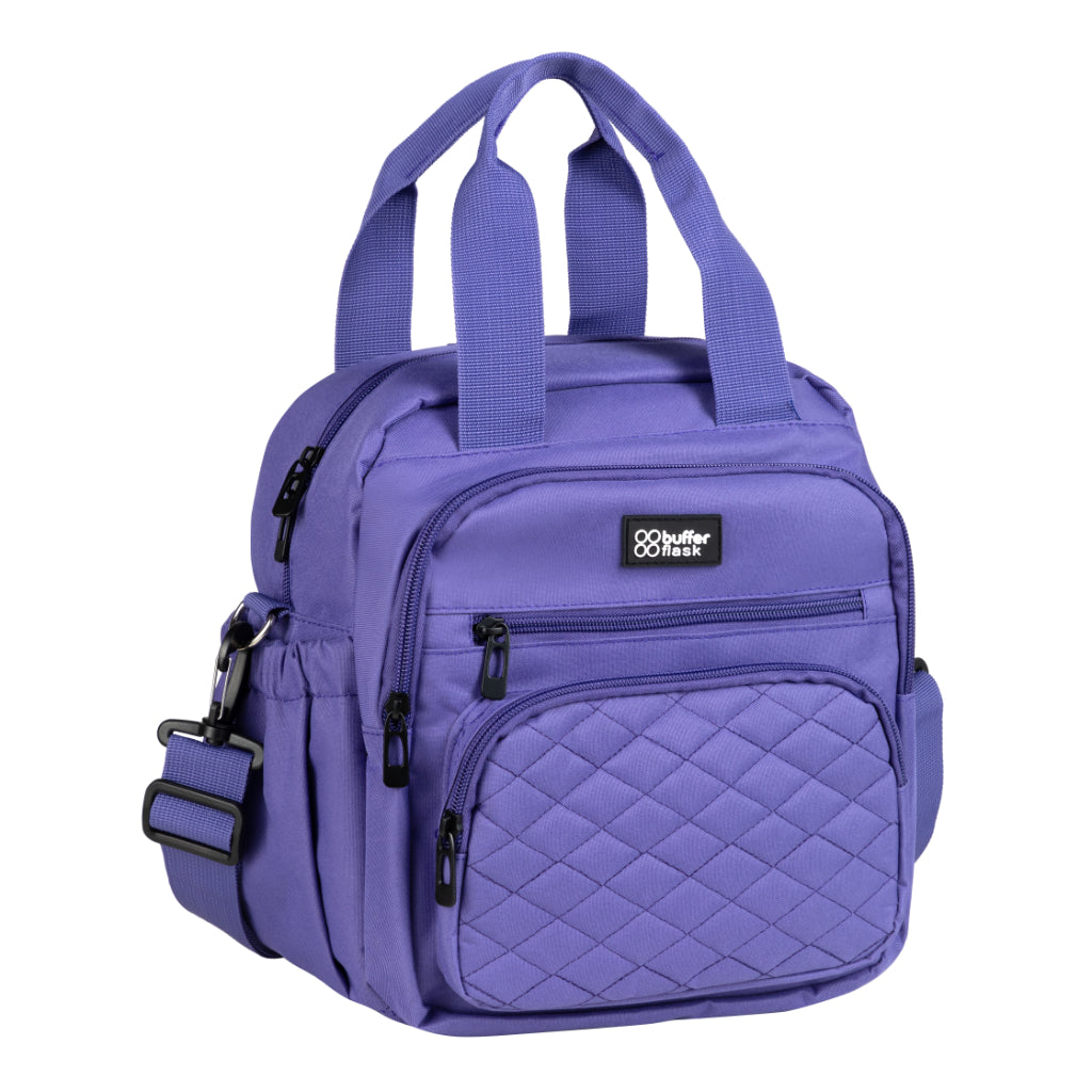 Lonchera Térmica y Mochila 2en1 Buffer Morada | Tienda Copec