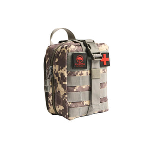 Combo 1 Linterna de Cabeza S.O.S + 1 Botiquín Outdoor Llaima Militar 63 Piezas
