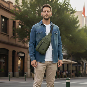 Bandolera Olive Green